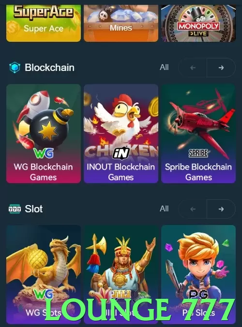 lounge 777 App - 5